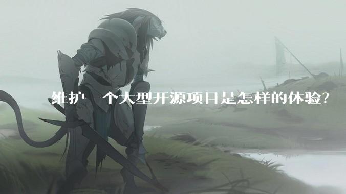 维护一个大型开源项目是怎样的体验？